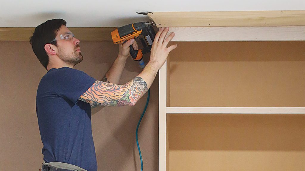 Add Crown Molding to the Top