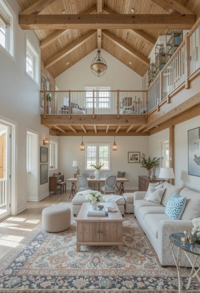 Create Cozy Corners Within the Openness