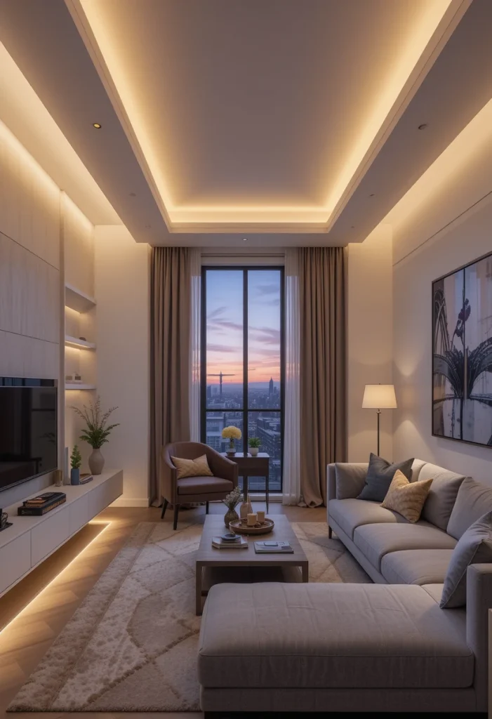 Cove Lighting for Subtle Drama