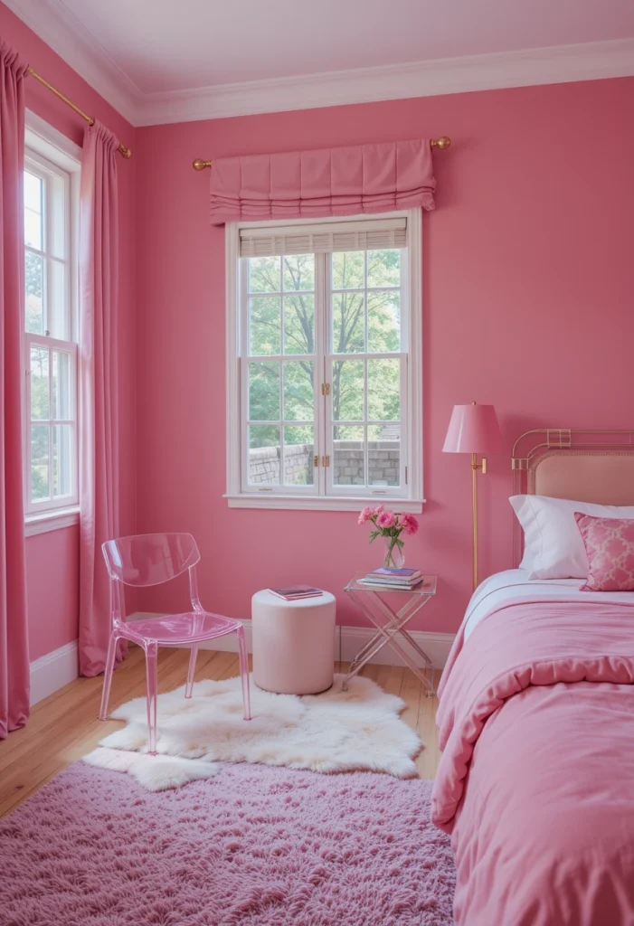 Acrylic or Glass Furniture