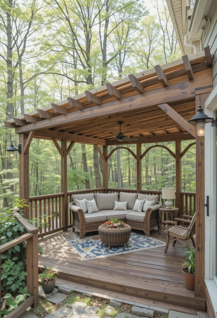 DIY Pallet Canopy Structure