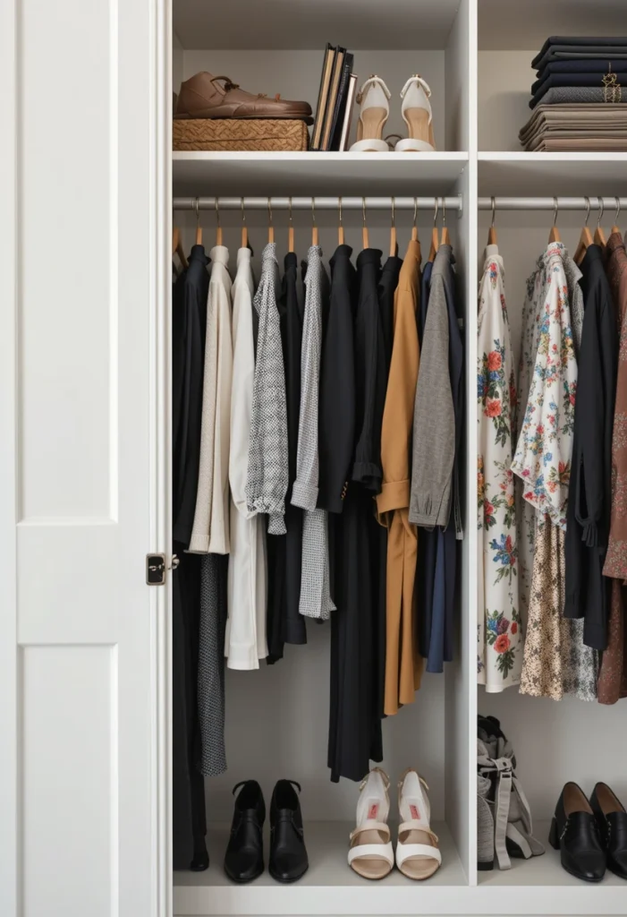 Keep Frequently Worn Items Front and Center