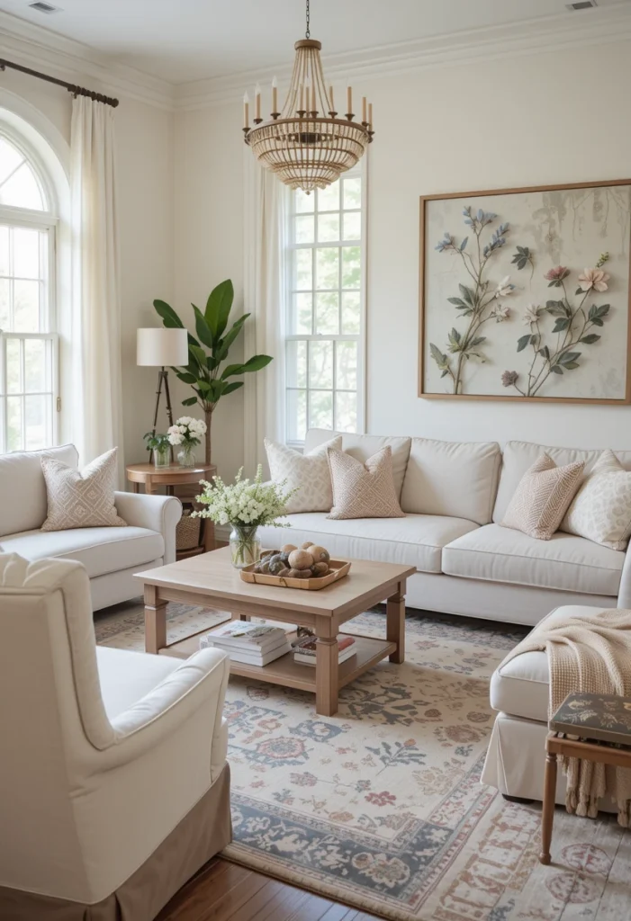 Add a Light Area Rug