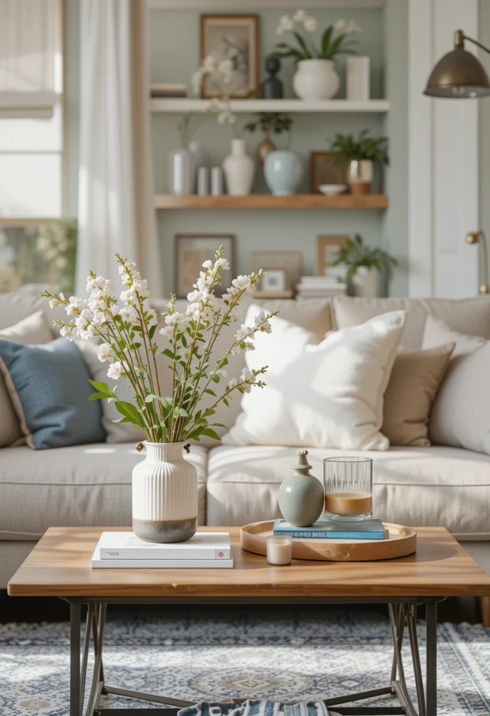 Declutter and Simplify Decor