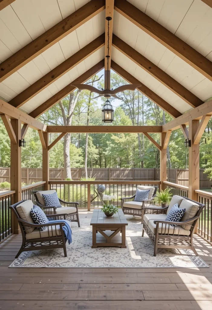 A-Frame Timber Canopy