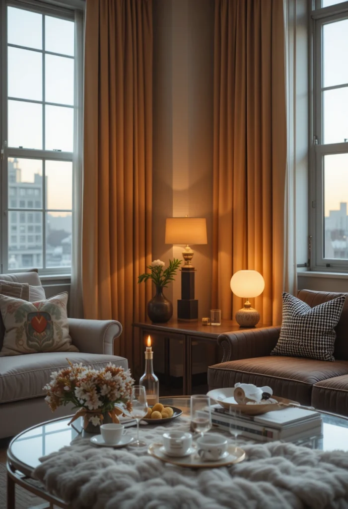 Table Lamps for Low-Level Warmth