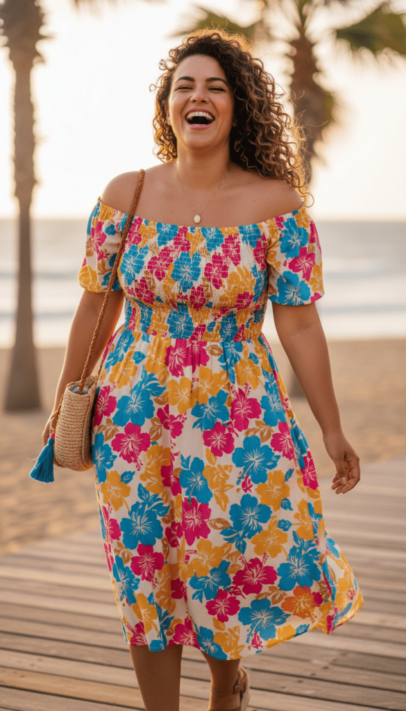 Off-Shoulder Sundress