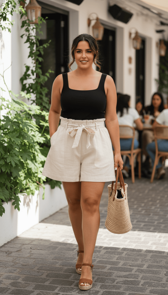 Paperbag Waist Shorts