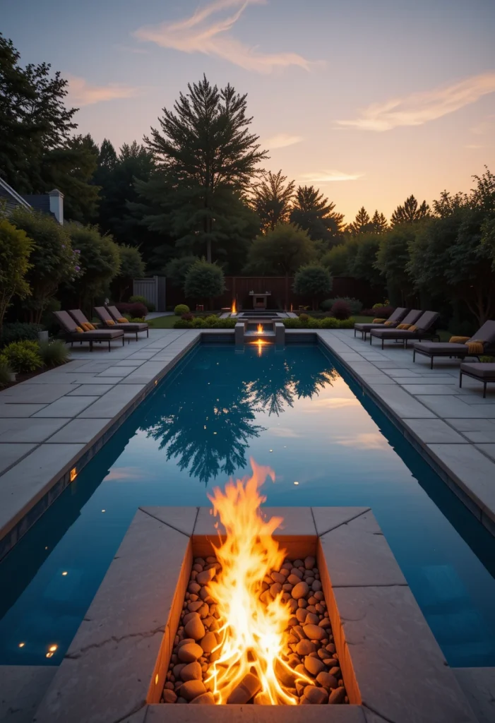 Fire Feature Along the Edge