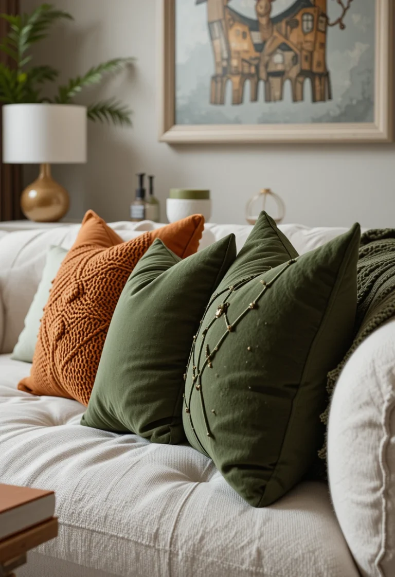 Terracotta and Olive Green Living Room Ideas: 14 Warm, Grounded Designs That Feel Effortlessly Stylish