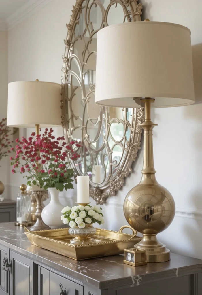 Metallic Accents for Subtle Glam