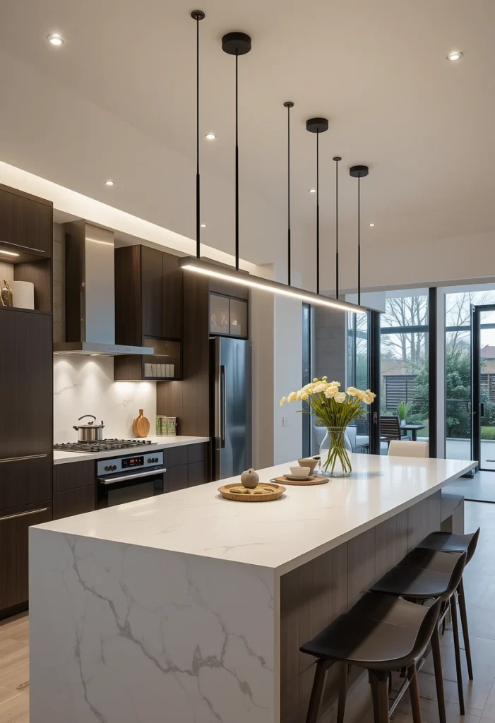 Linear Suspension Lights