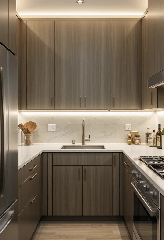 LED Strip Lighting Under Cabinets