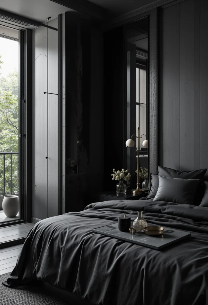 Black and Glass Combination