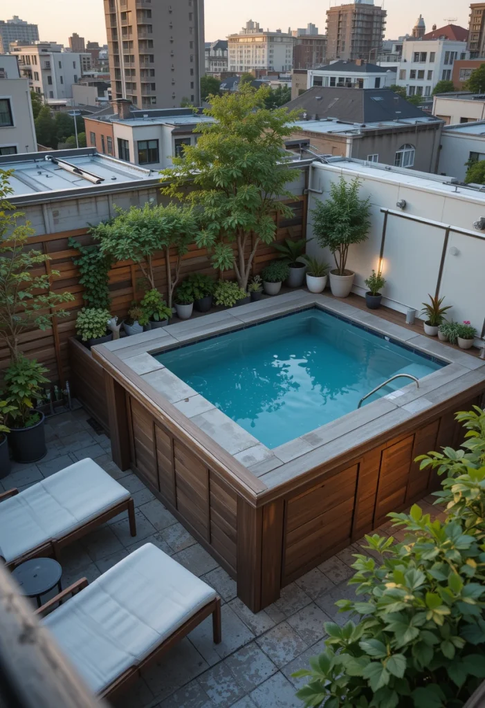 Rooftop Plunge Pool