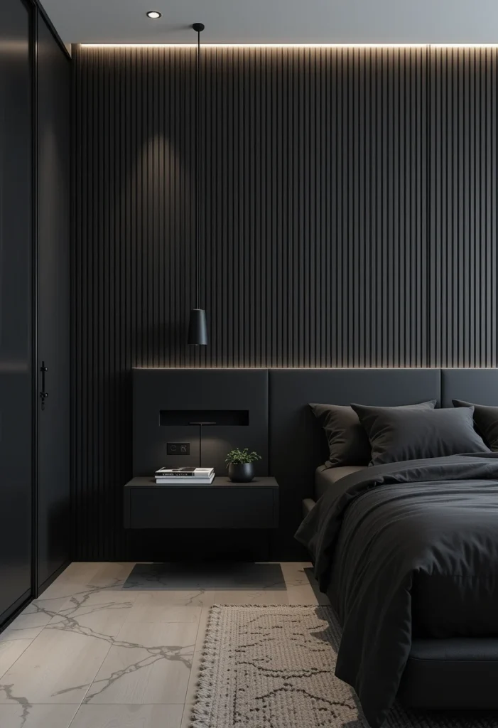 Floating Nightstands for a Clean Look