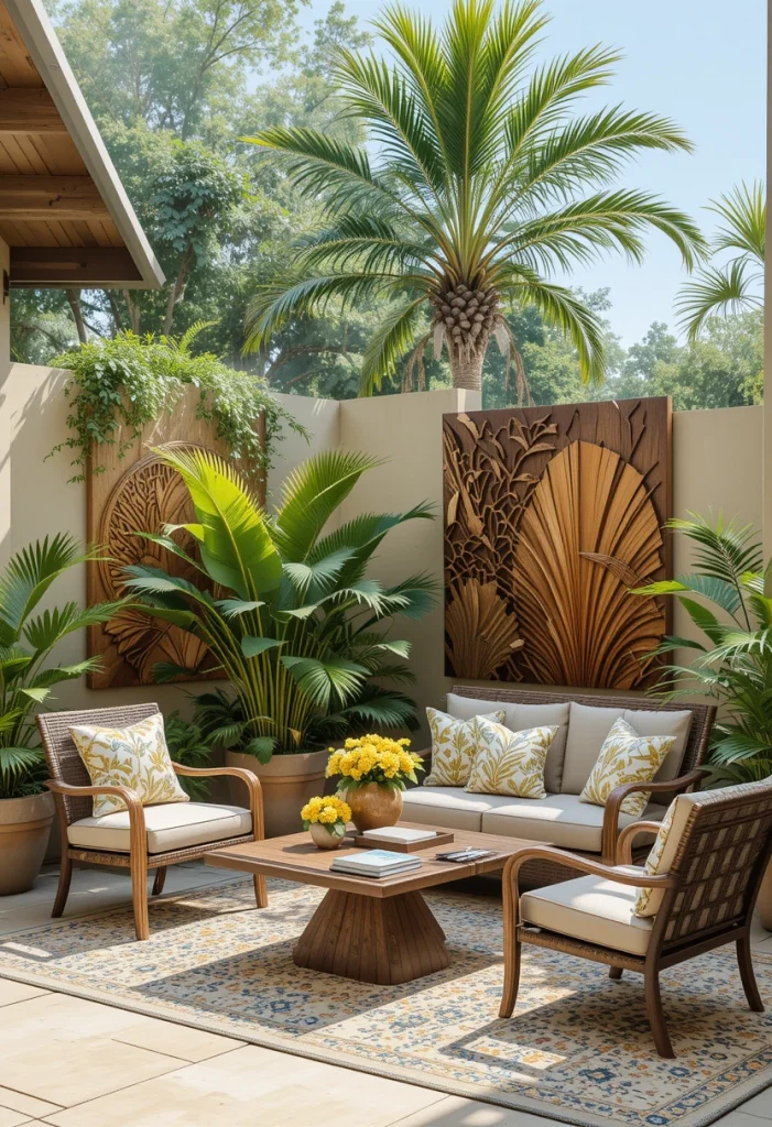 Tropical Wall Art or Decor Panels