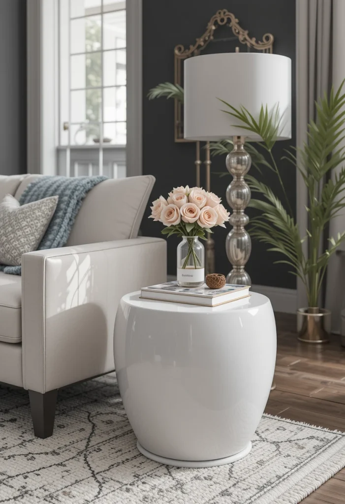 High-Gloss Lacquer Finish