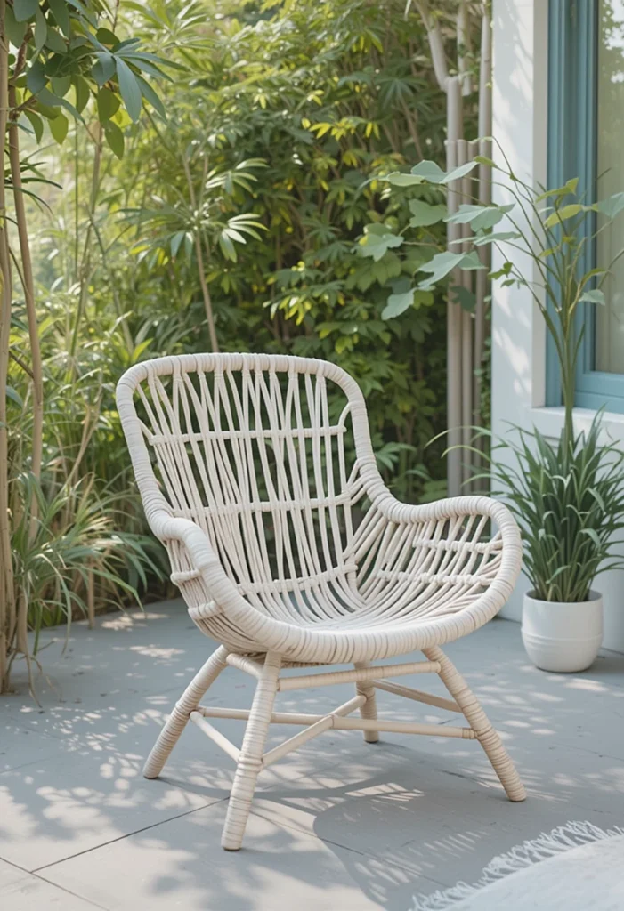 Rope Woven Patio Chair