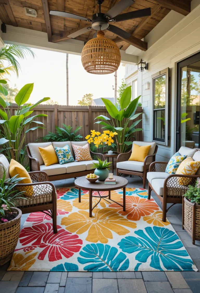 Tropical Outdoor Patio Decorations Ideas: 15 Stunning Ways to Create a Backyard Paradise