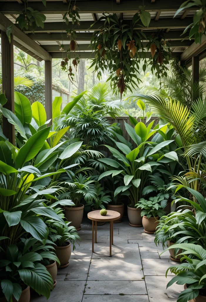 Layered Greenery for Instant Jungle Vibes