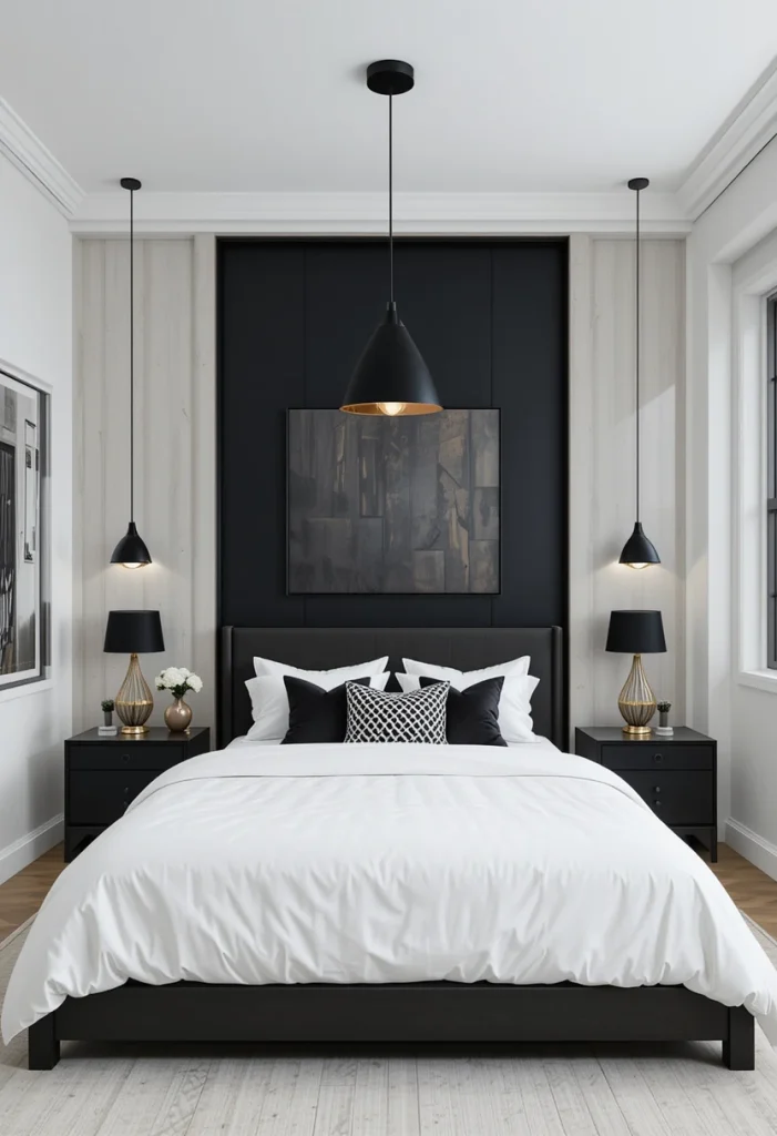 Statement Black Pendant Lighting