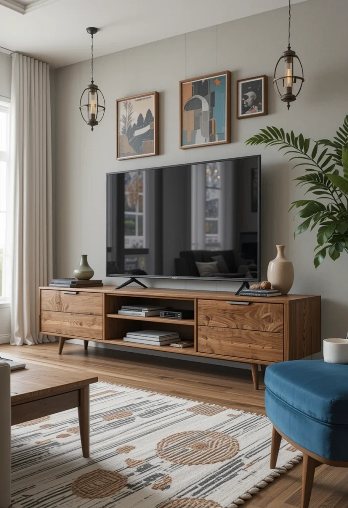 Solid Wood Statement Piece