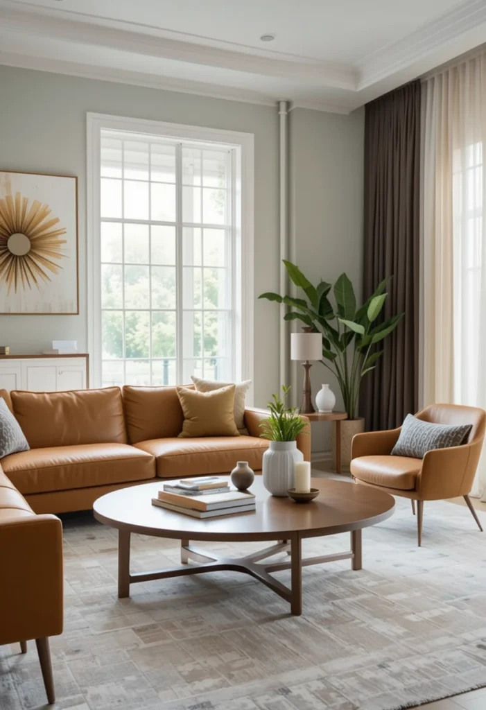 Oval Coffee Table Elegance