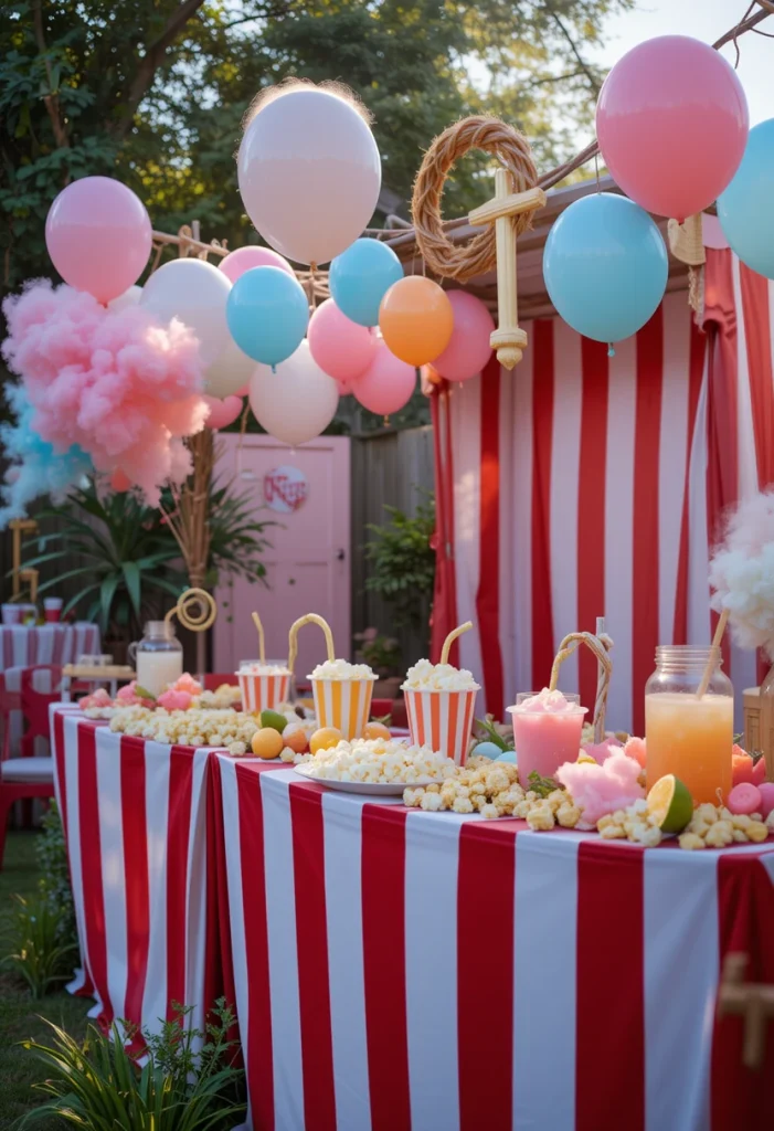 Backyard Carnival Party