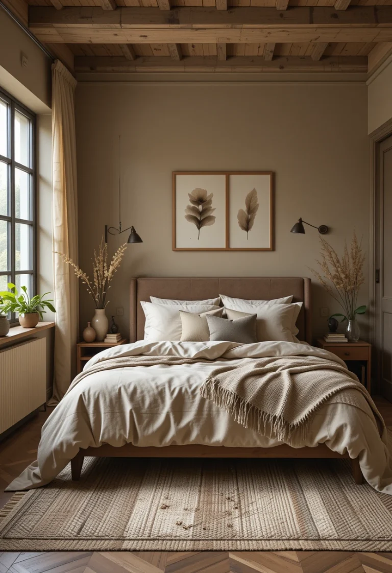 16 Earthy Cozy Bedroom Ideas That Feel Like a Warm Hug 