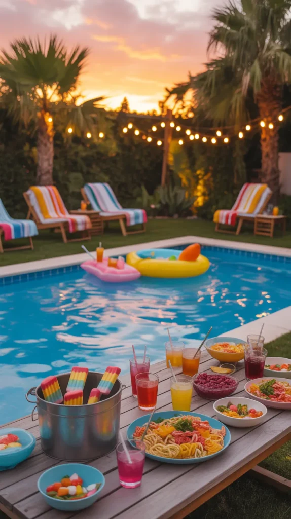 Poolside Chill Party