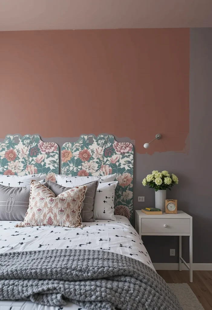 Half-Wall Wallpaper Design