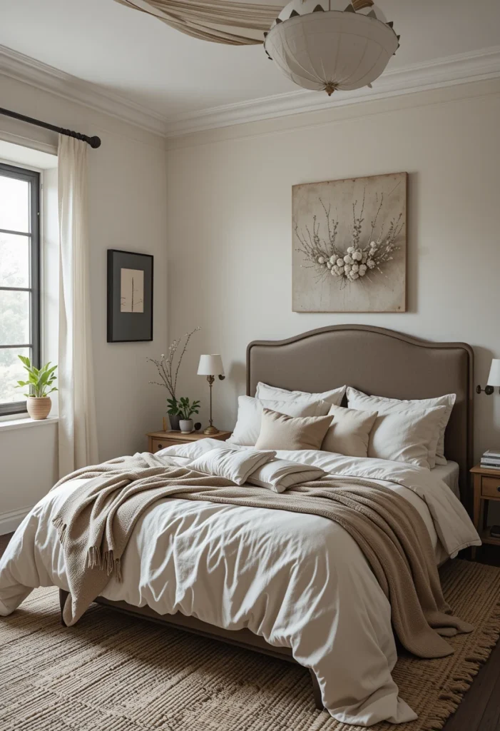 Use Linen Bedding for a Relaxed Look