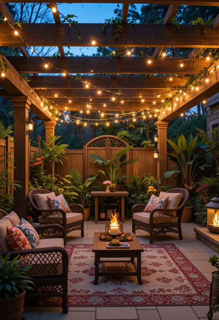String Lights for a Cozy Glow