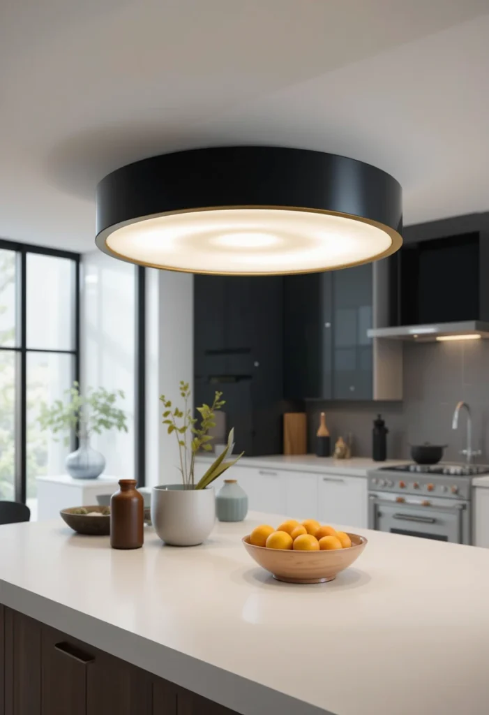 Minimalist Flush Mount Lights