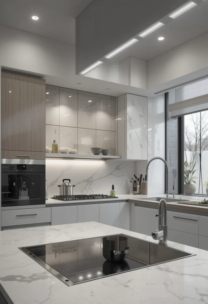 Integrated LED Panel Lighting