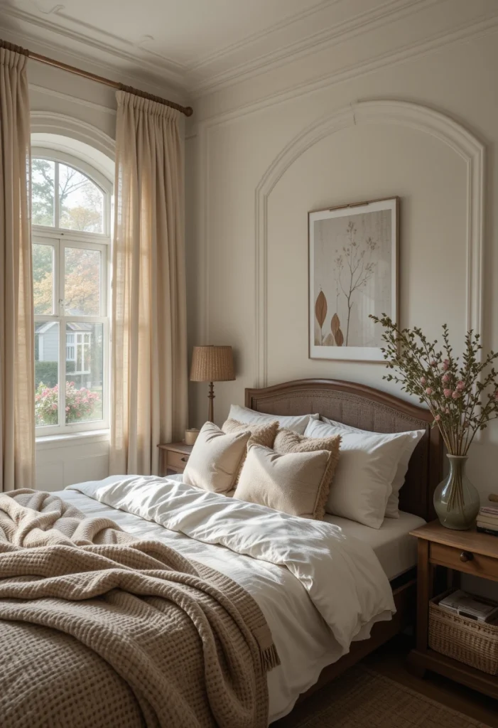 Add Soft Curtains in Natural Fabrics