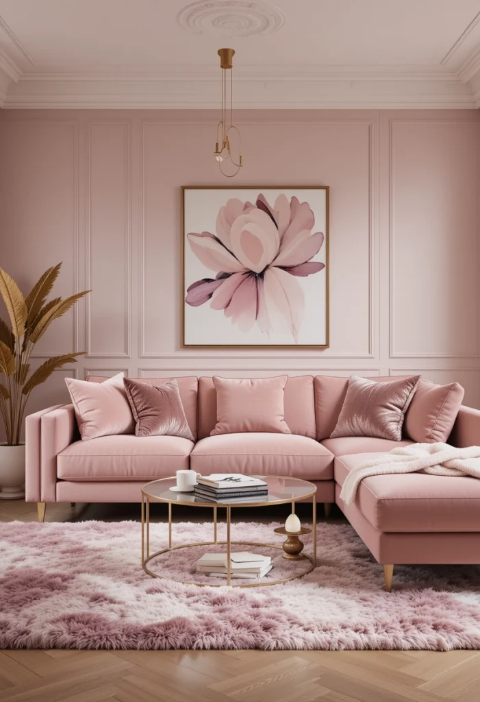 Blush-on-Blush Layering