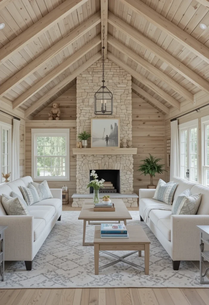 Light Wood or Whitewashed Furniture