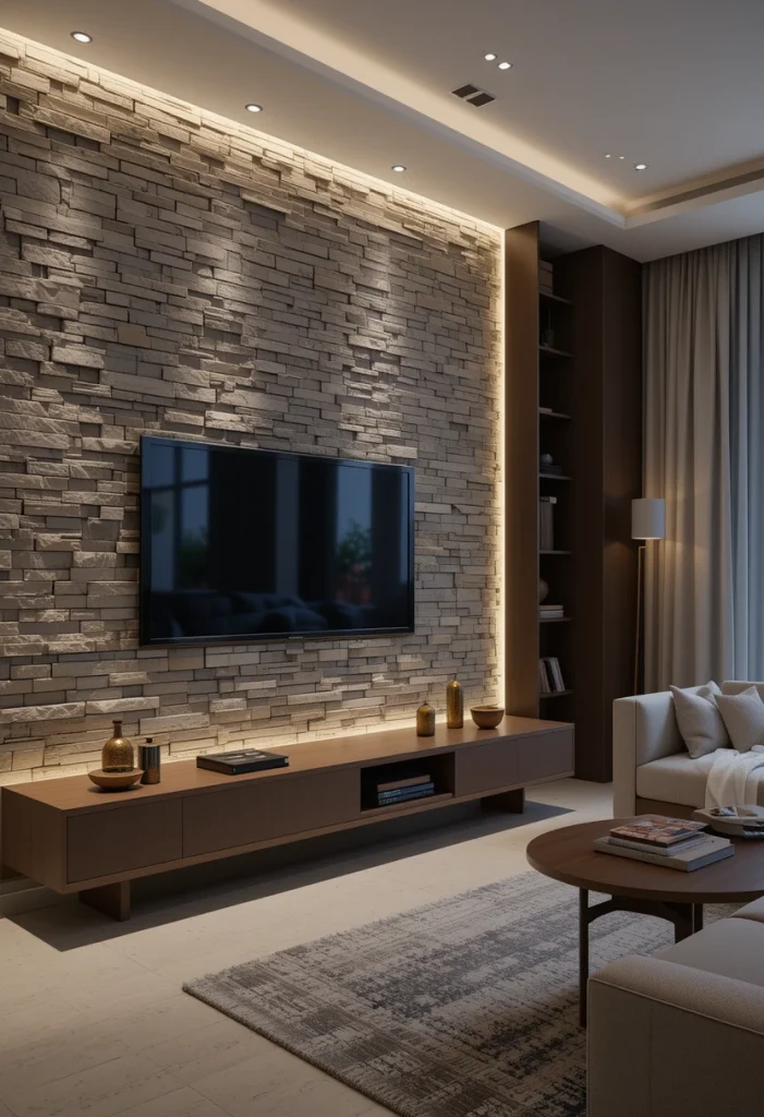 LED Wall Washers for Texture Highlights