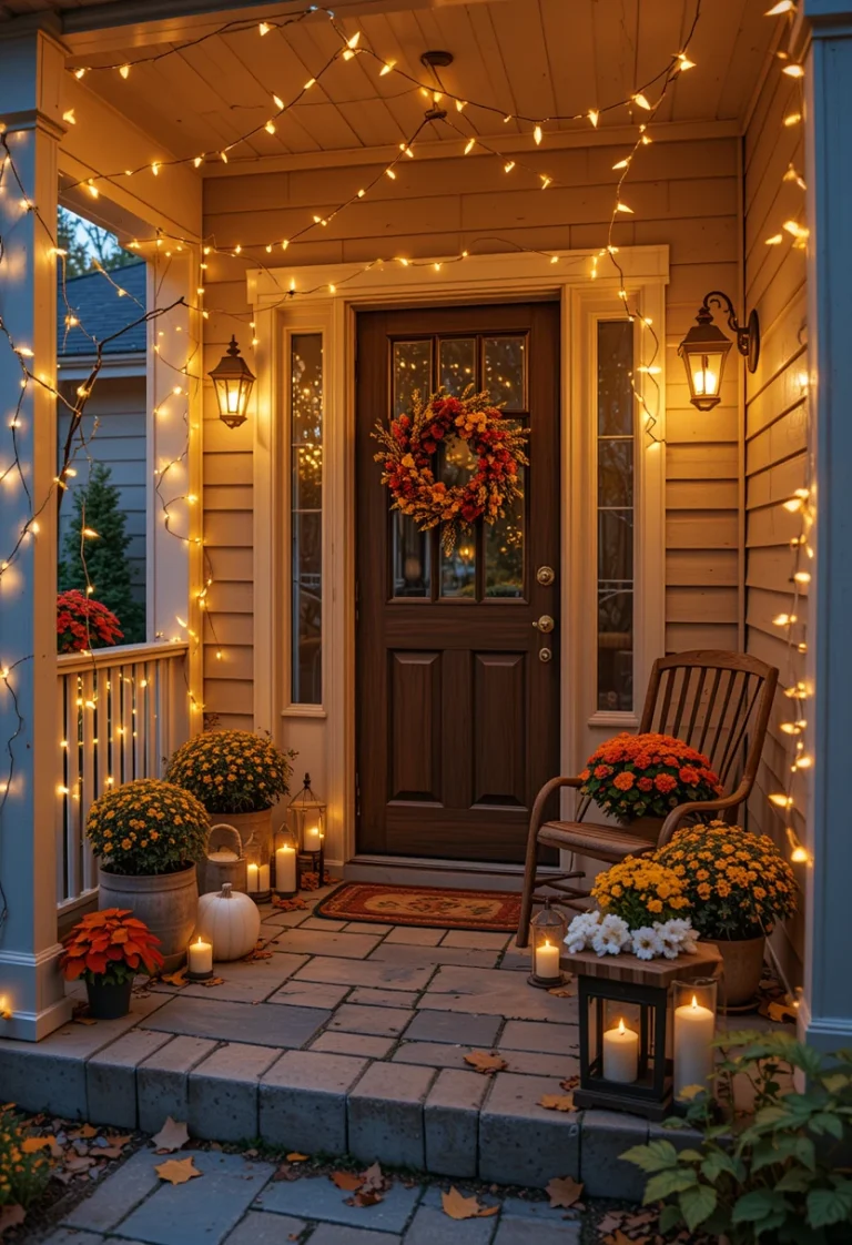 Fall Front Porch Decorations Ideas on a Budget: 13 Cozy Looks That Feel Expensive Without the Price Tag