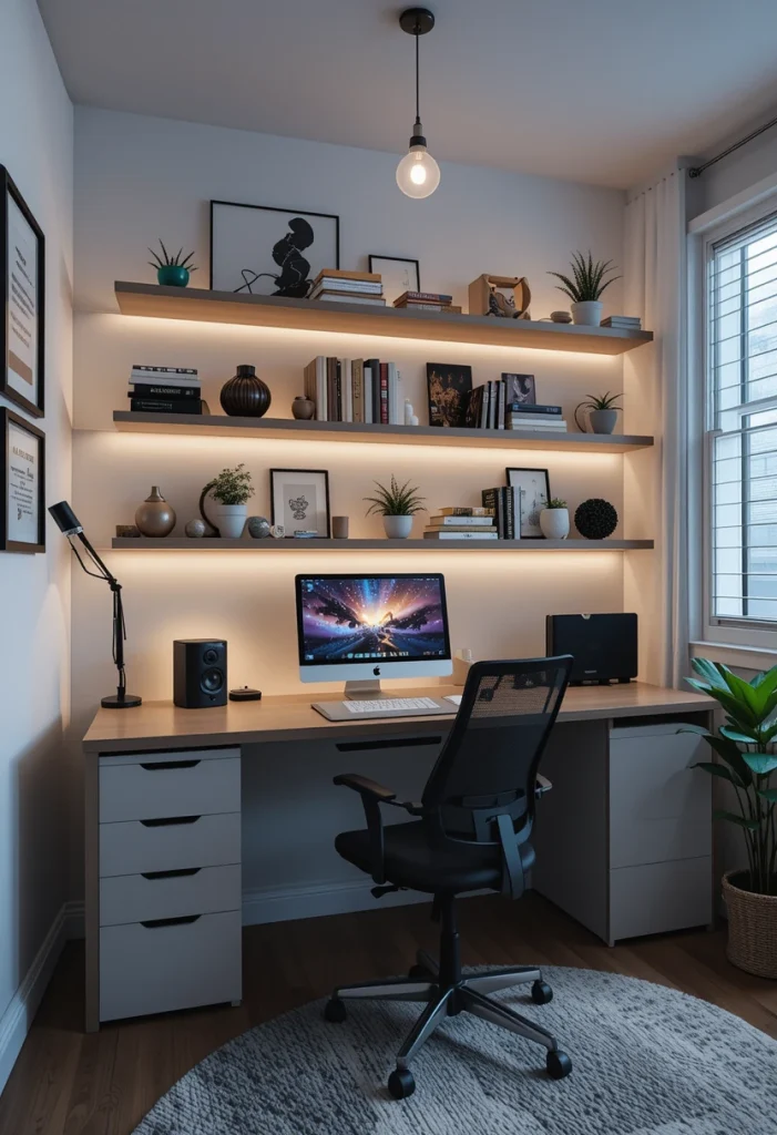 Modern Office With Affordable LED Lighting