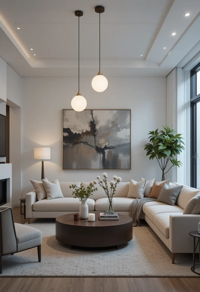 Frosted Glass Pendant Lights