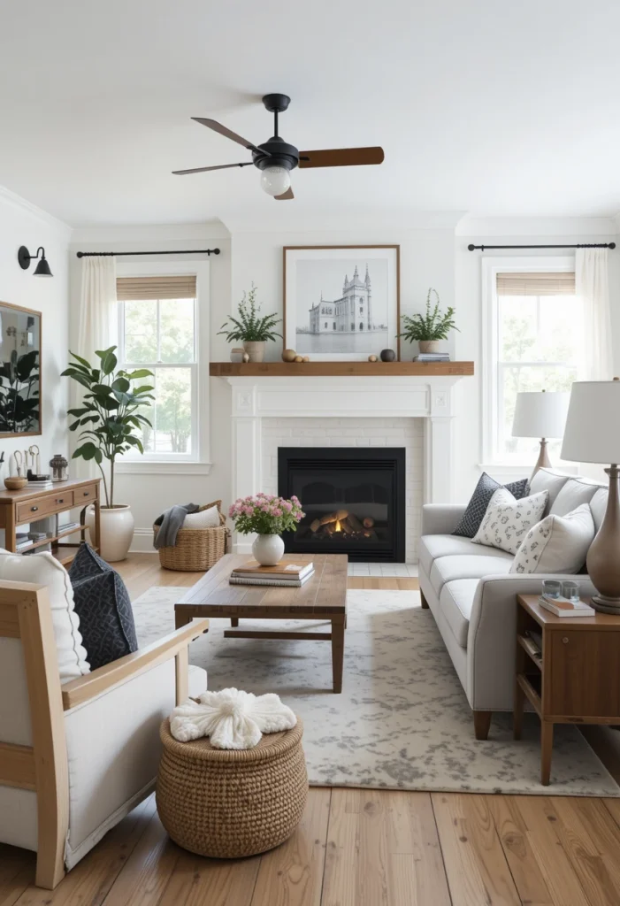 Mix Black Accents Into the Room
