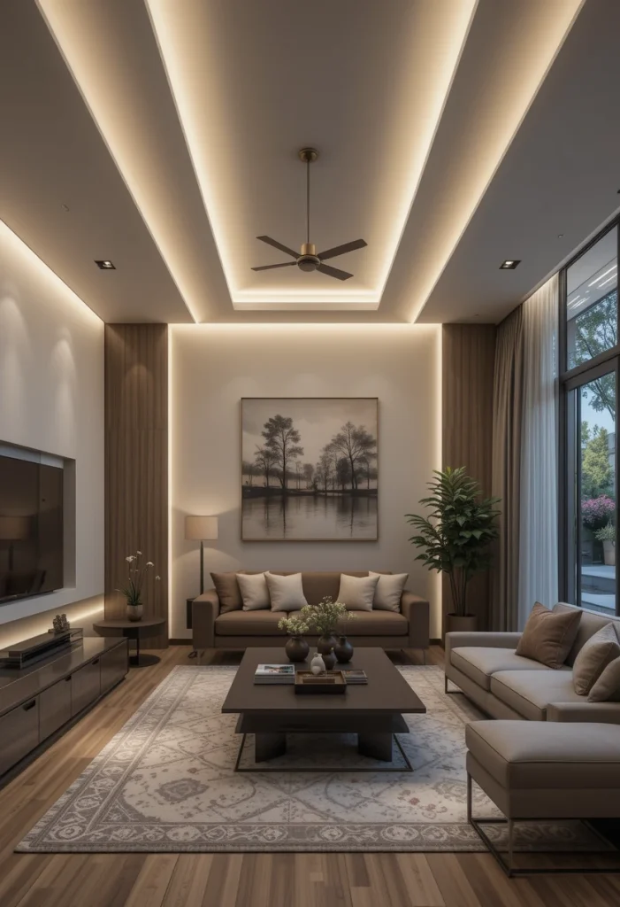 Cove Lighting (Hidden Ceiling Lighting)