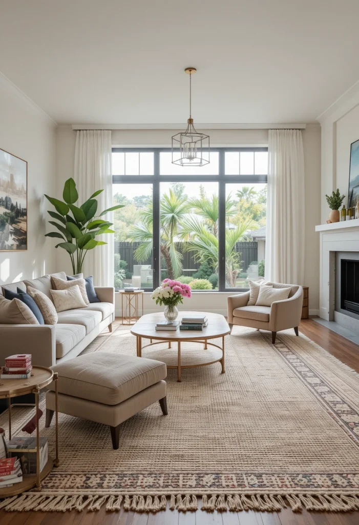 Oversized Statement Rug