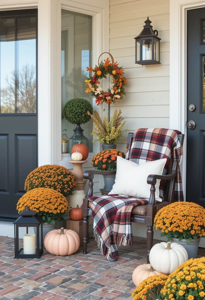 Cozy Porch Pumpkin Corner