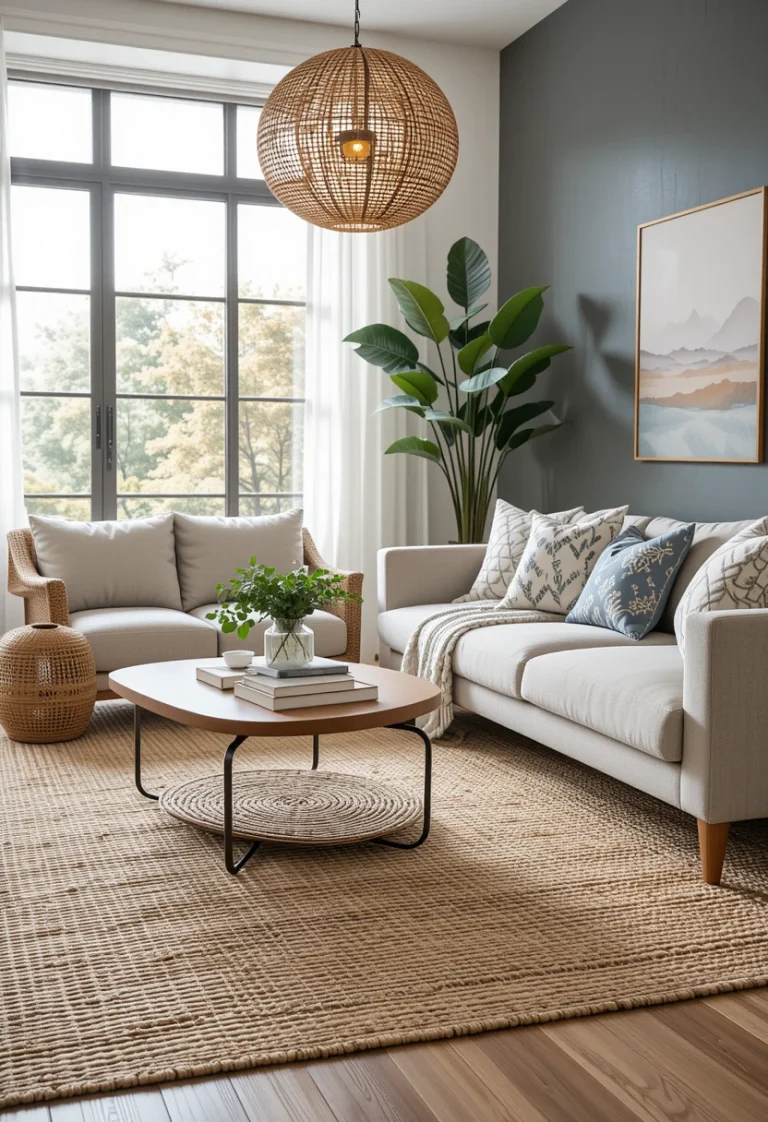Woven Living Room Area Rug: 15 Stylish Ideas to Transform Your Space