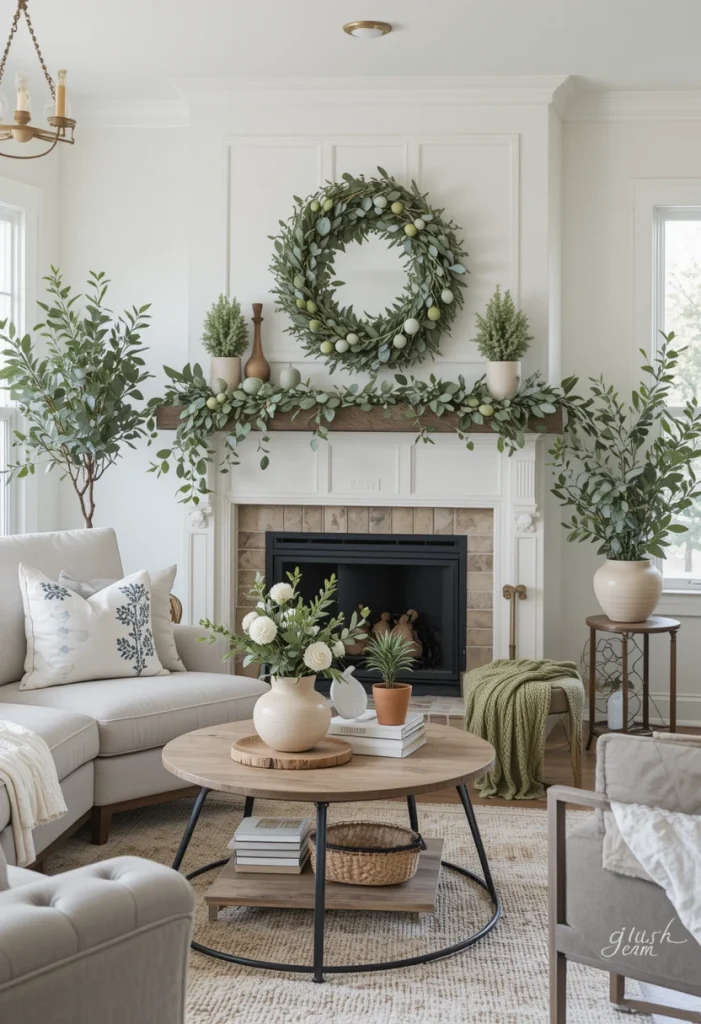 Use Faux Greenery for a Fresh Look