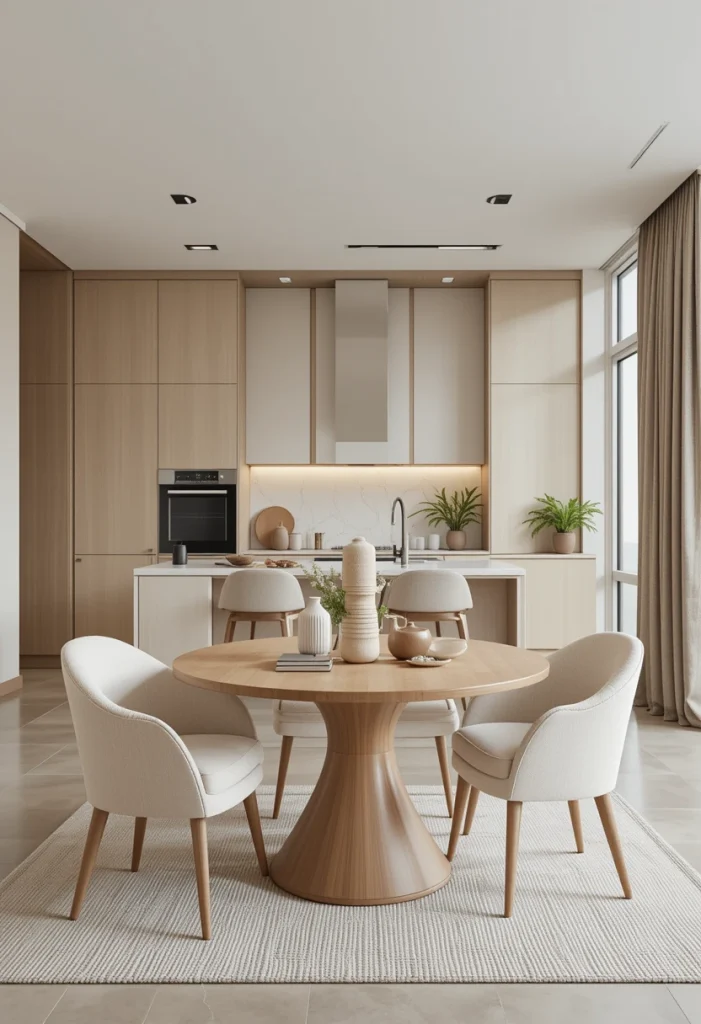 Neutral Beige Minimalist Layout